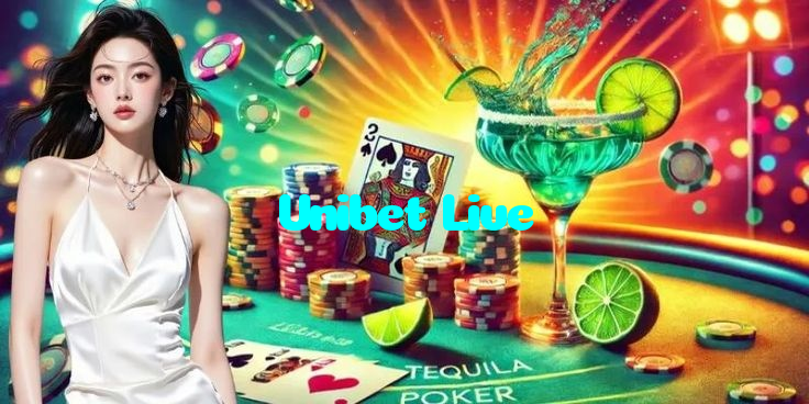 Unibet Live casino presented on mobile device in Pakistan with slots and live games